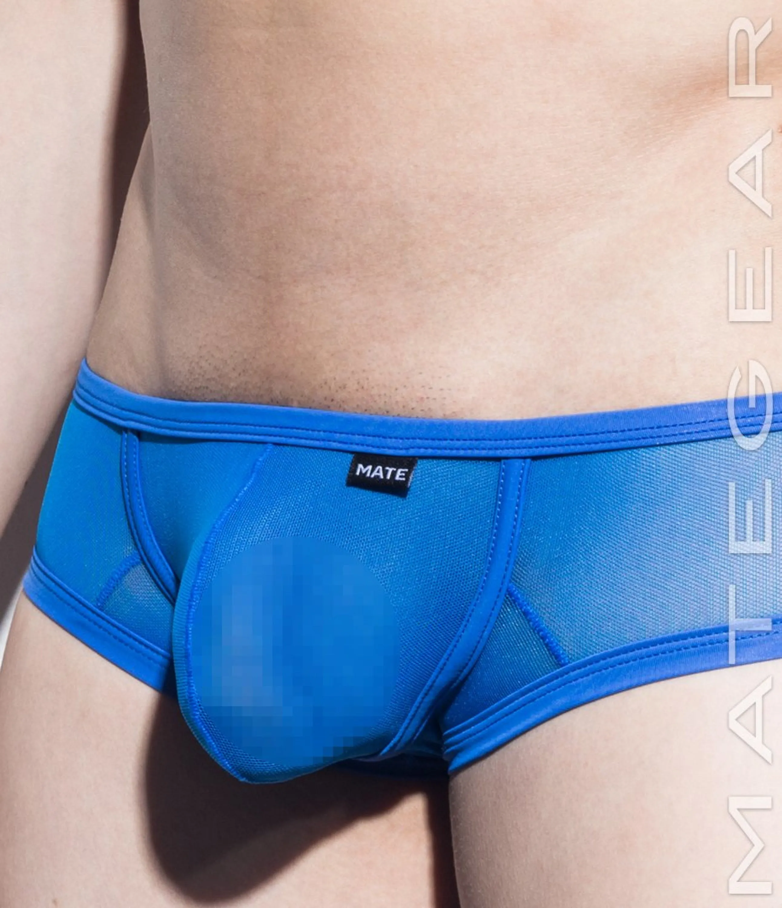 [2pc/Pack] Sexy Men's Underwear Signature Mini Squarecut Trunks - Da Hee (Mesh Series)