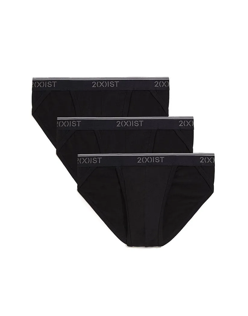 2xist Stretch Core Cotton 3 Pack Sport Brief Underwear 021312