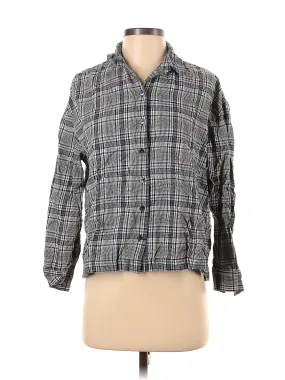 3/4 Sleeve Button-Down Shirt