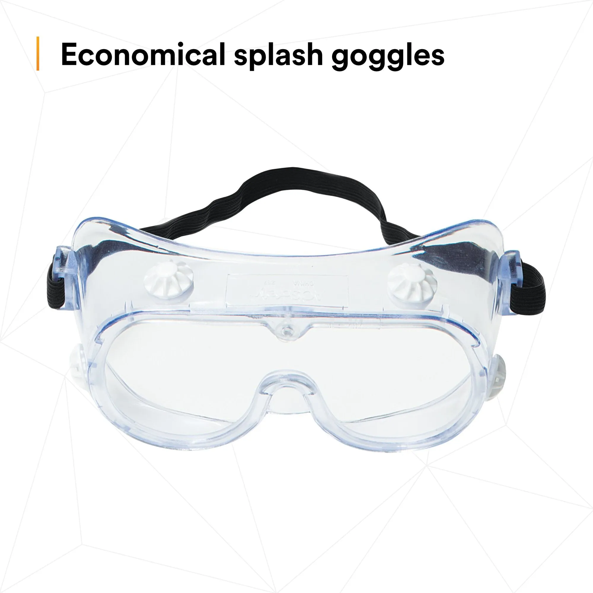 3M 334 Splash Safety Goggles Anti-Fog 40661-00000-10, Clear Anti FogLens