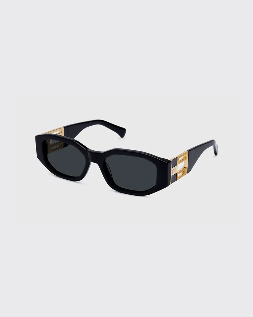 9Five Levels Glasses - Black/Gold