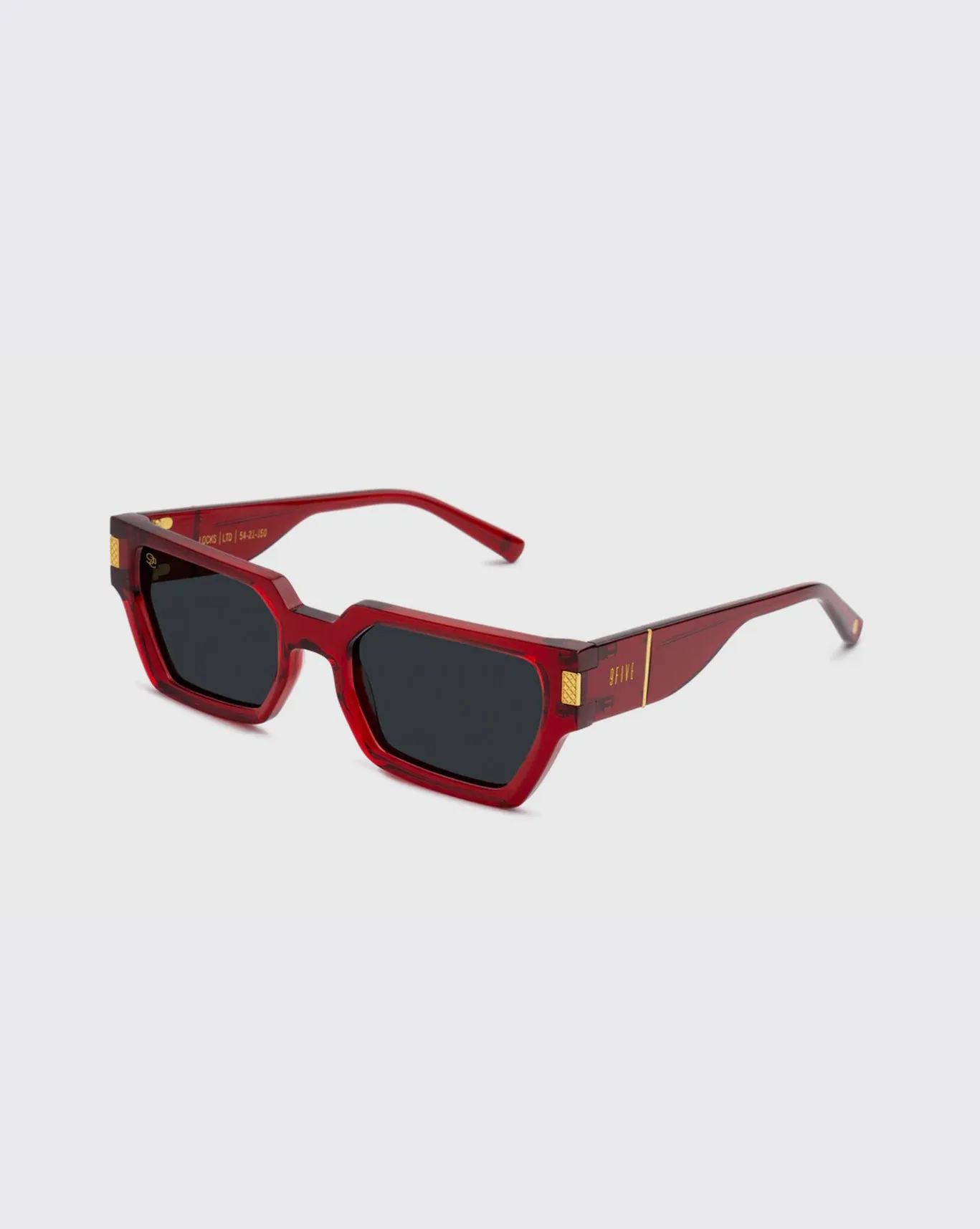 9Five Locks Glasses Red