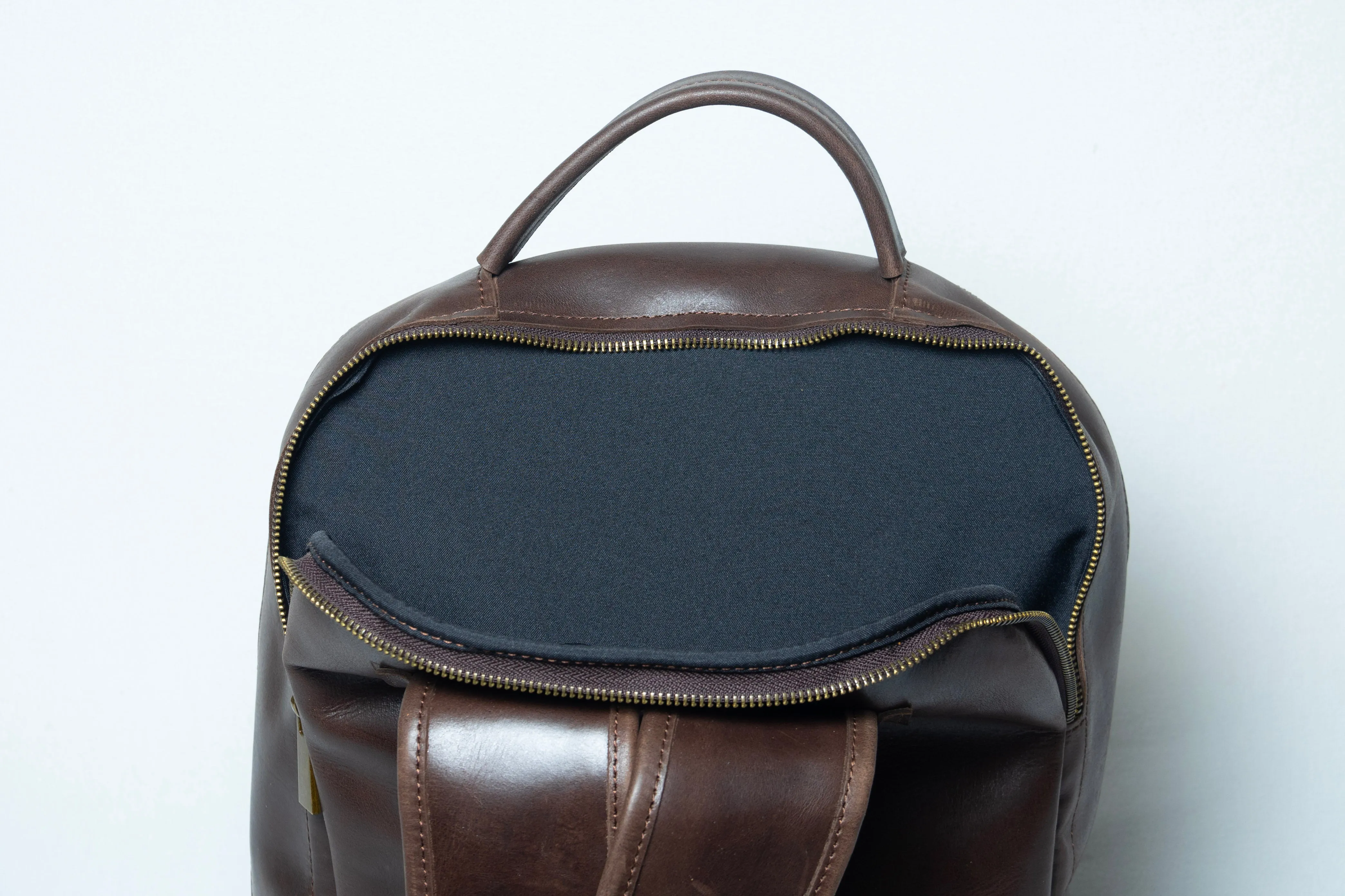 AdaMan Leather  Double Backpack