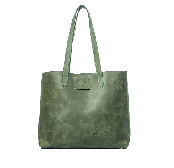 Addis Vintage Brown Classic Tote Handbag