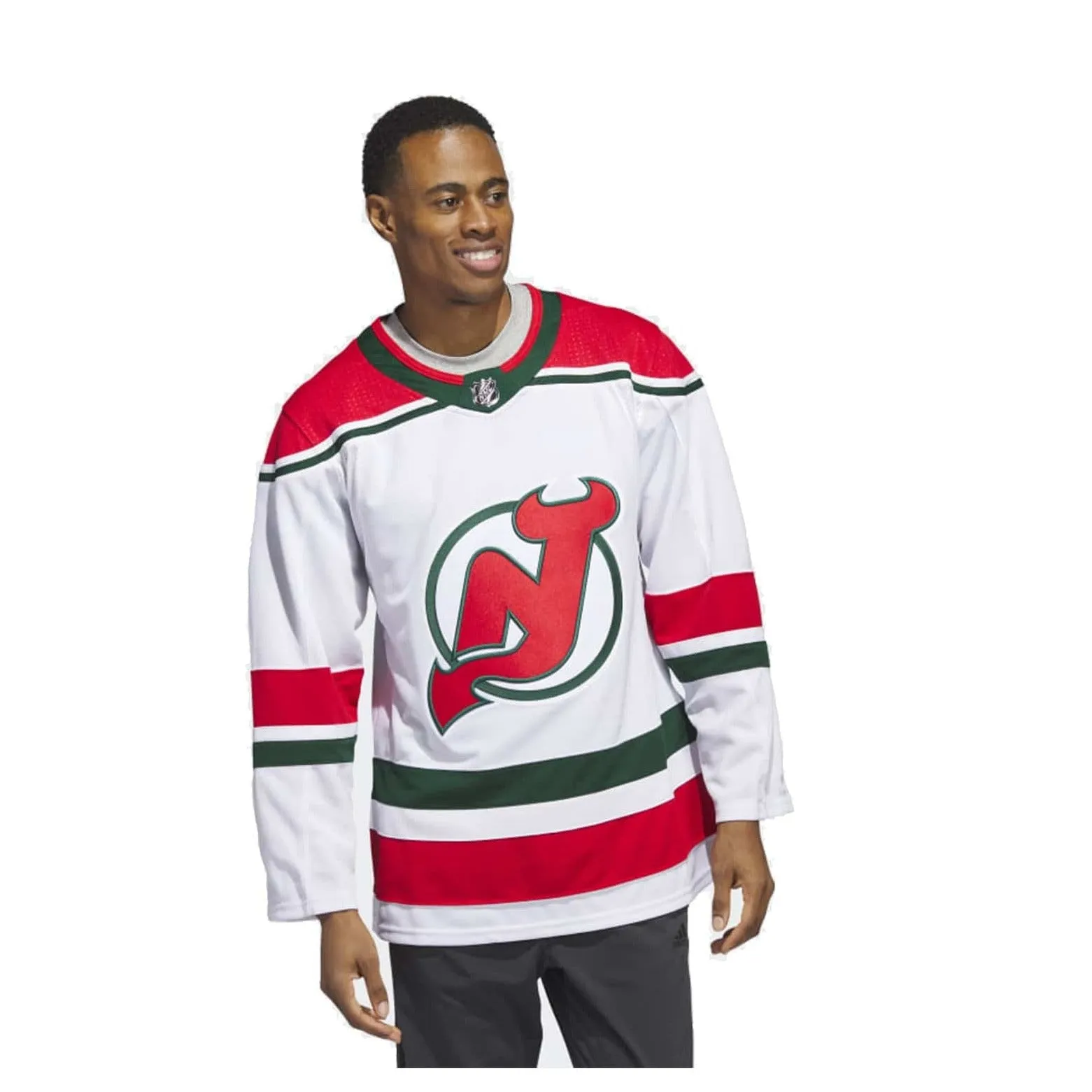 Adidas PrimeGreen Senior Jersey - New Jersey Devils Third