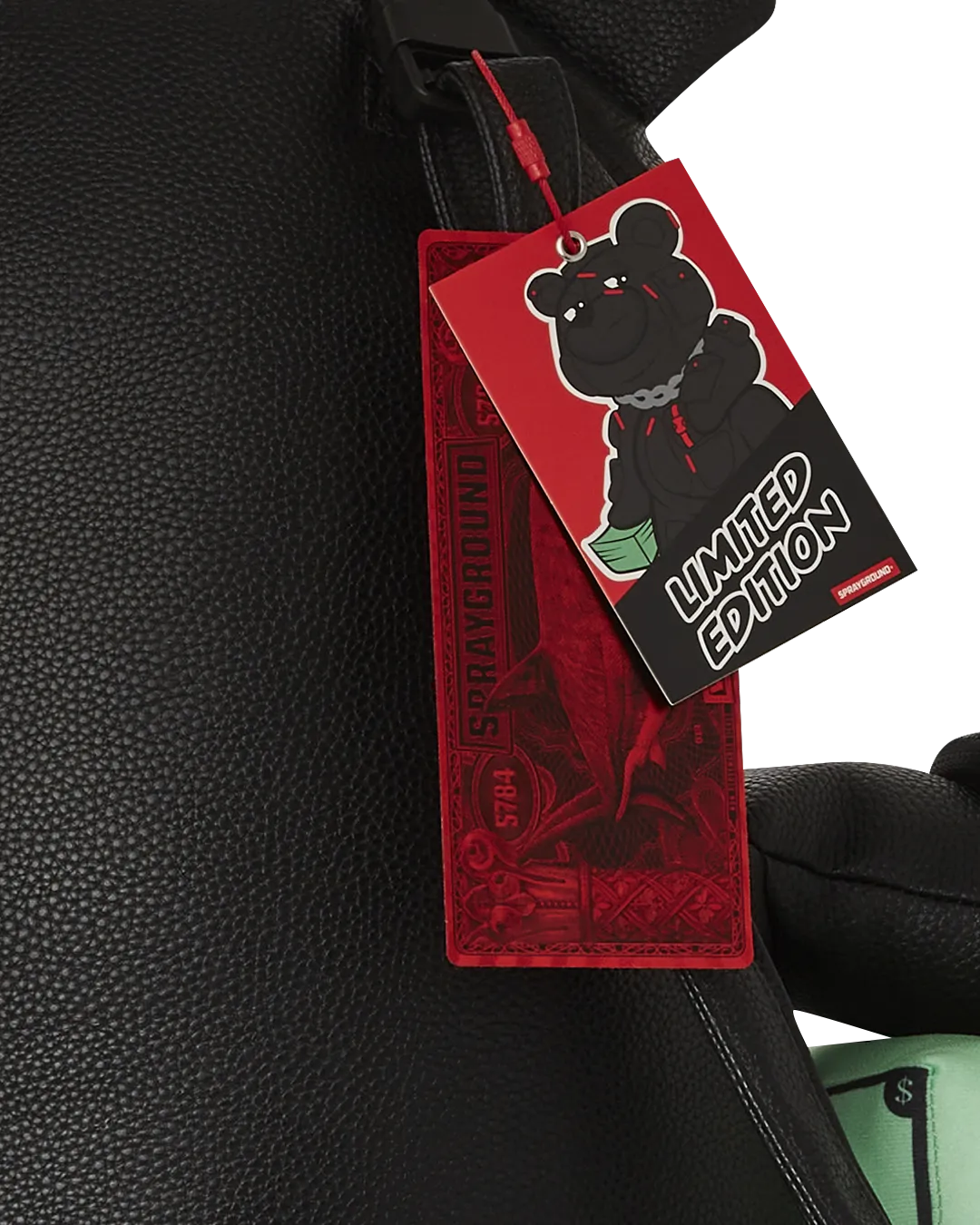 AIRFREIGHT MONEYBEAR TEDDYBEAR BACKPACK