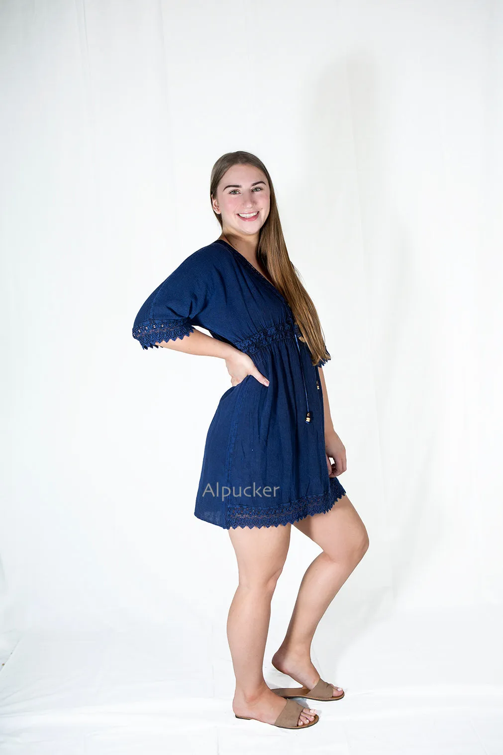 Alpucker Cotton Tunic