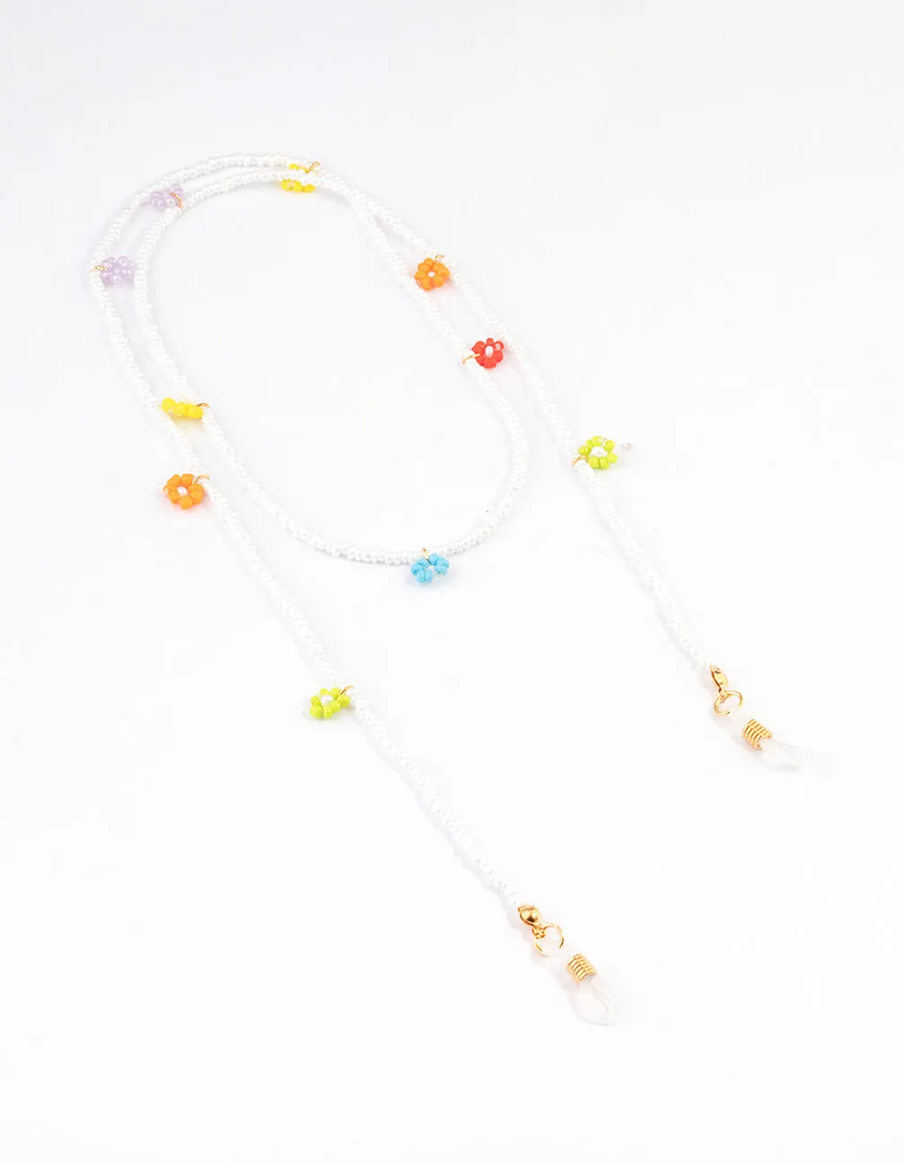 Beaded Flower Glasses Chain