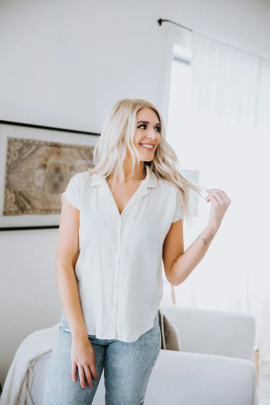 Billie Button Down Top