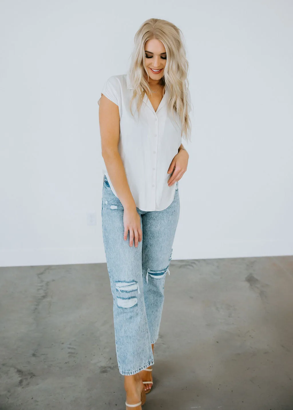 Billie Button Down Top