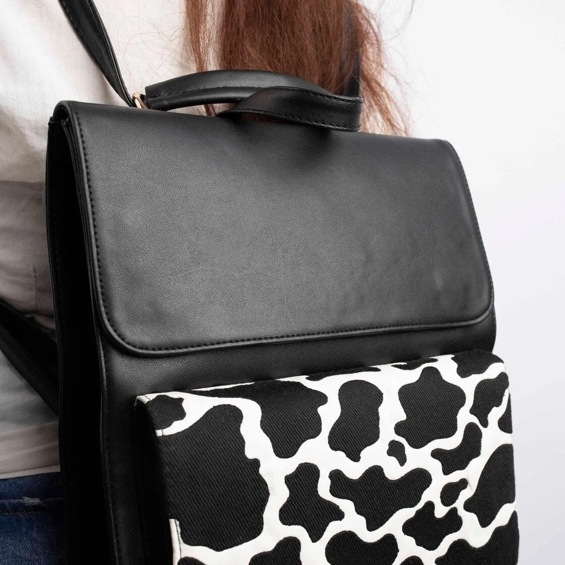 Black Cow Backpack