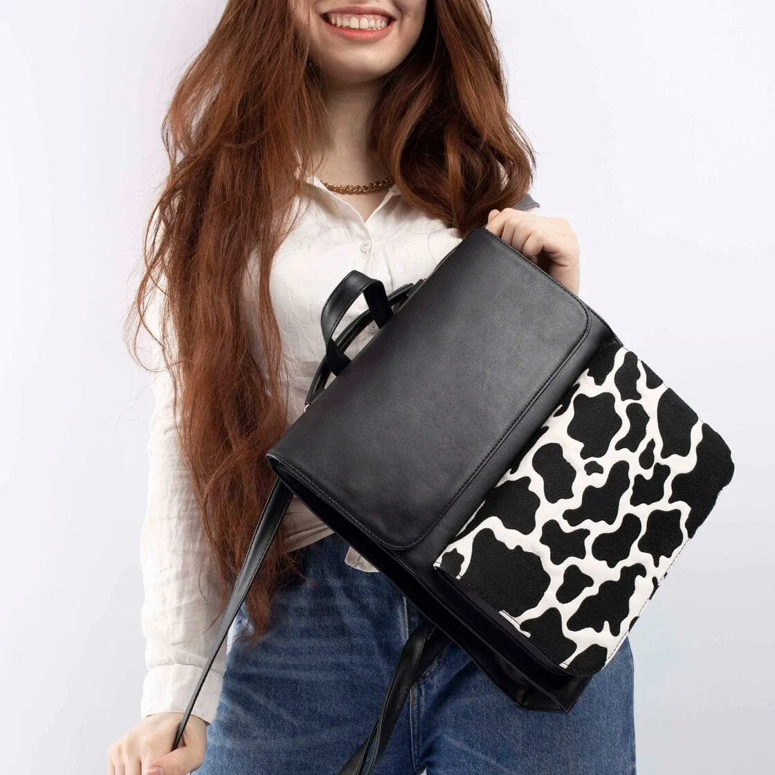 Black Cow Backpack