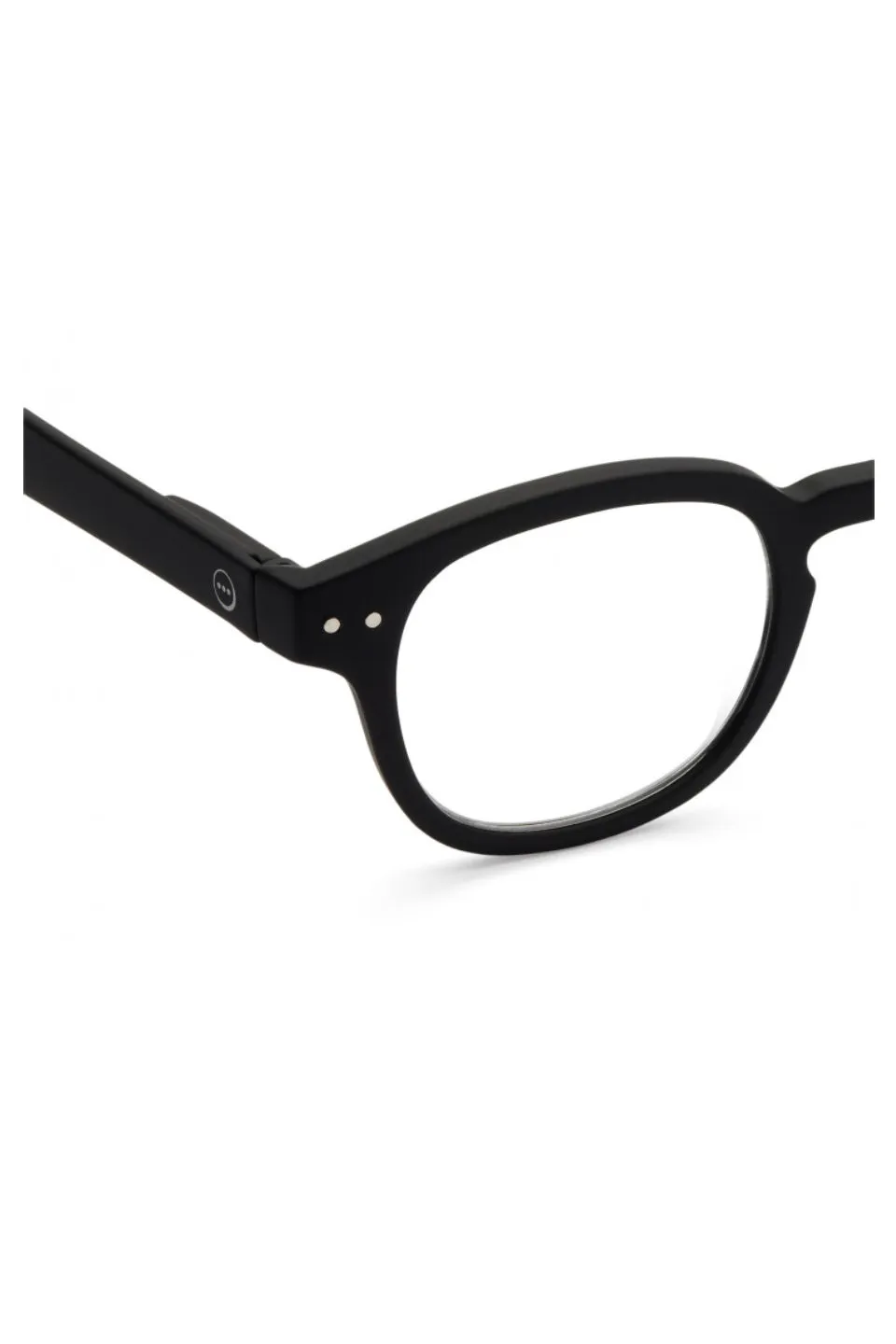 Black E Reading Glasses