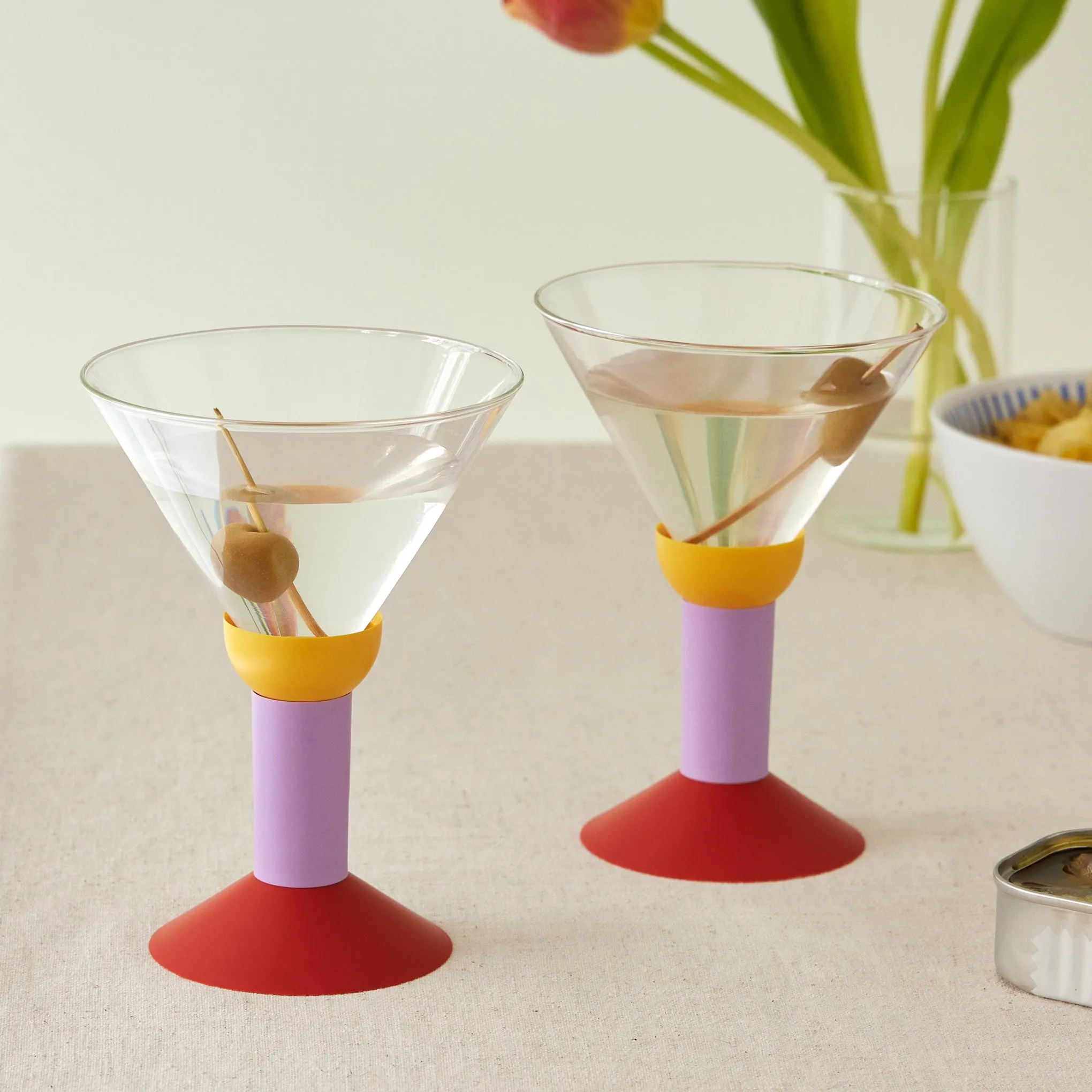 Bodum Oktett Martini Glasses - Set of Two - Multi