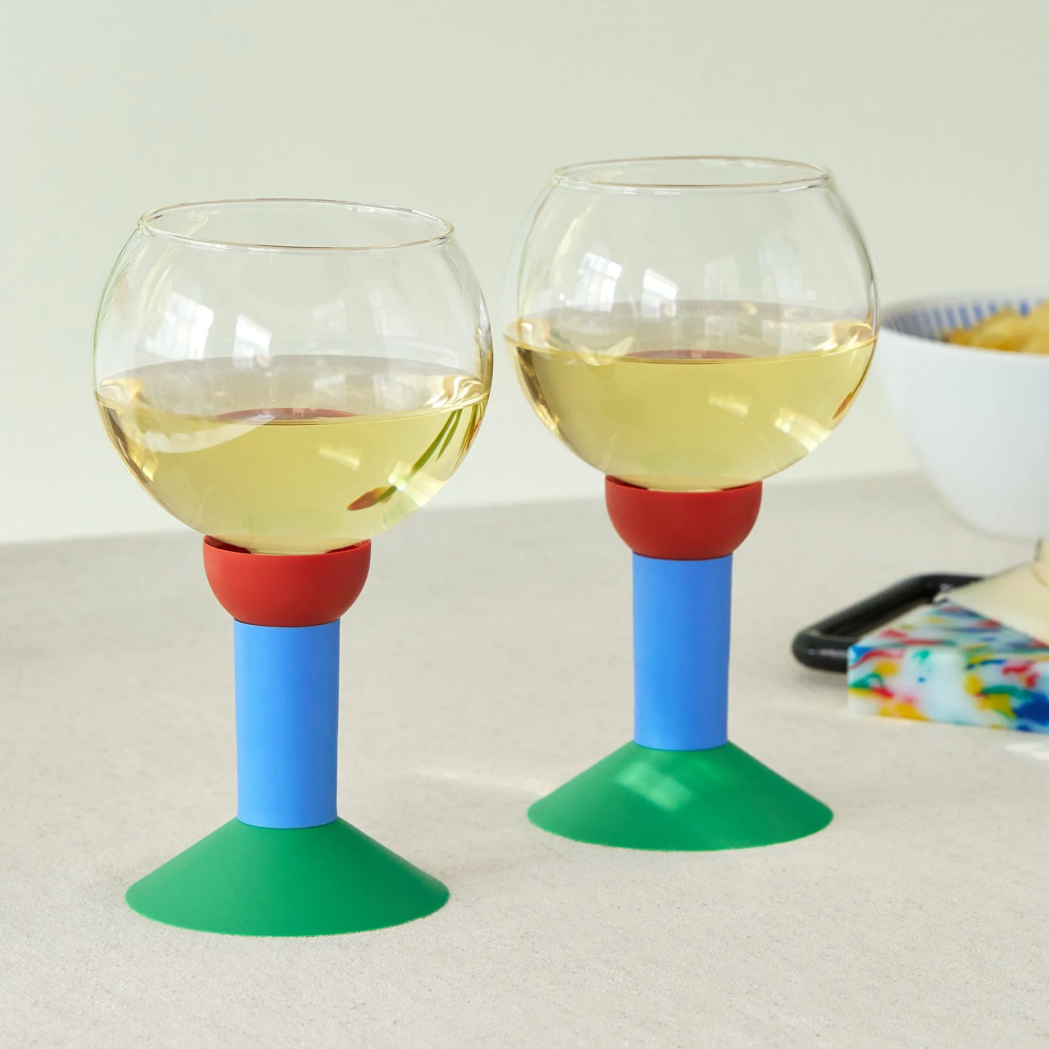 Bodum Oktett Wine Glasses - Set of 2 - Multi