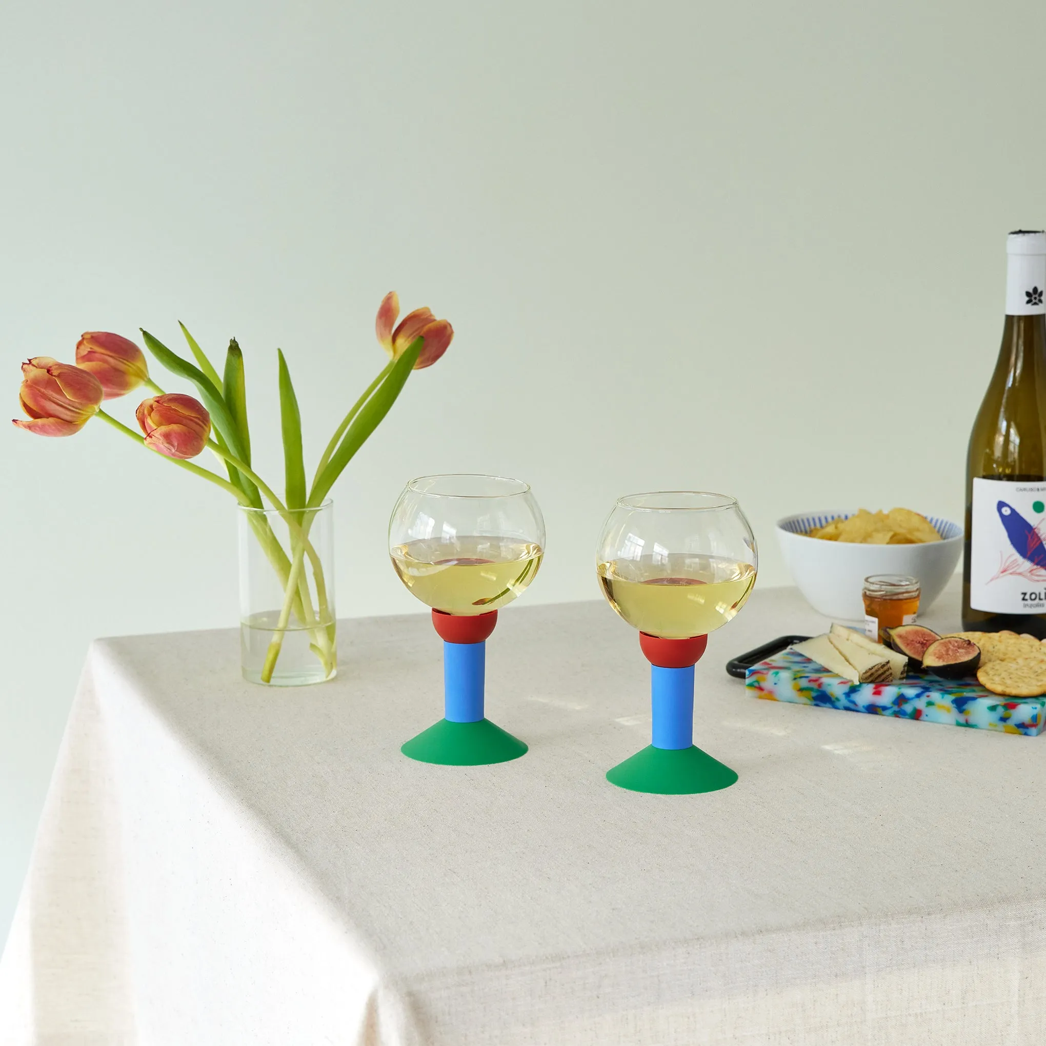 Bodum Oktett Wine Glasses - Set of 2 - Multi