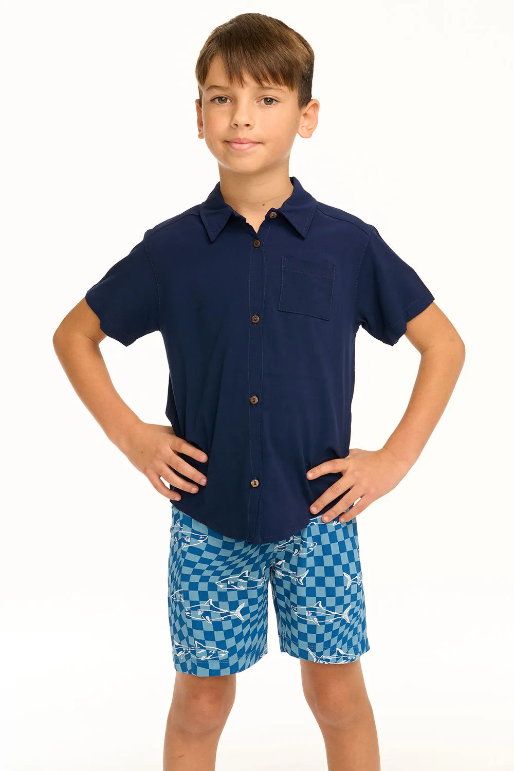 Boy's Avalon Collared Button Down Shirt