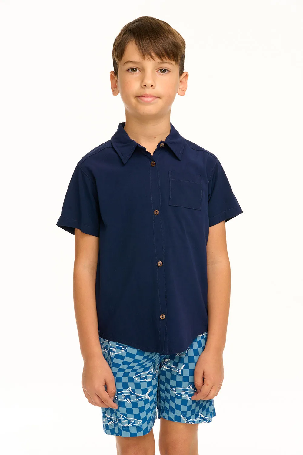 Boy's Avalon Collared Button Down Shirt