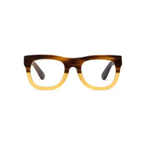 Caddis Reading Glasses, D28, Bullet Coffee