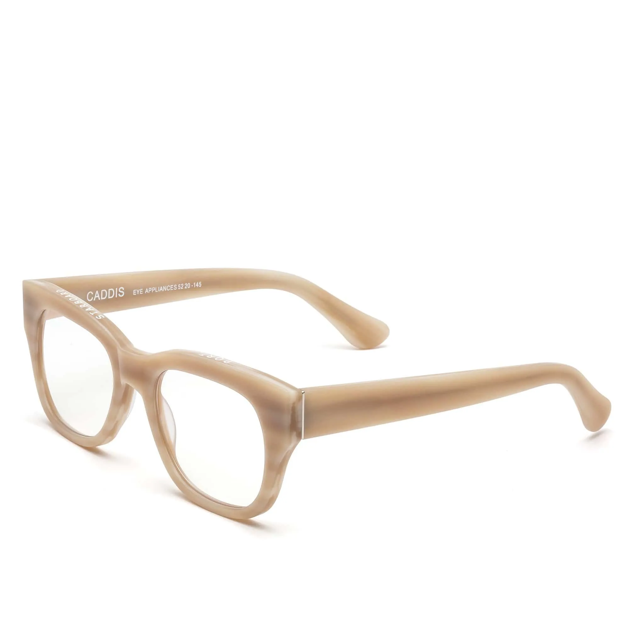 Caddis Reading Glasses, Miklos, Matte Bone