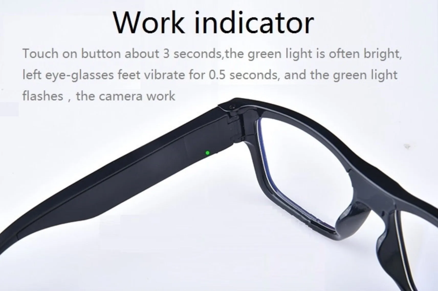 Camera Glasses 1080P,Video Glasses Full HD Recording Camera