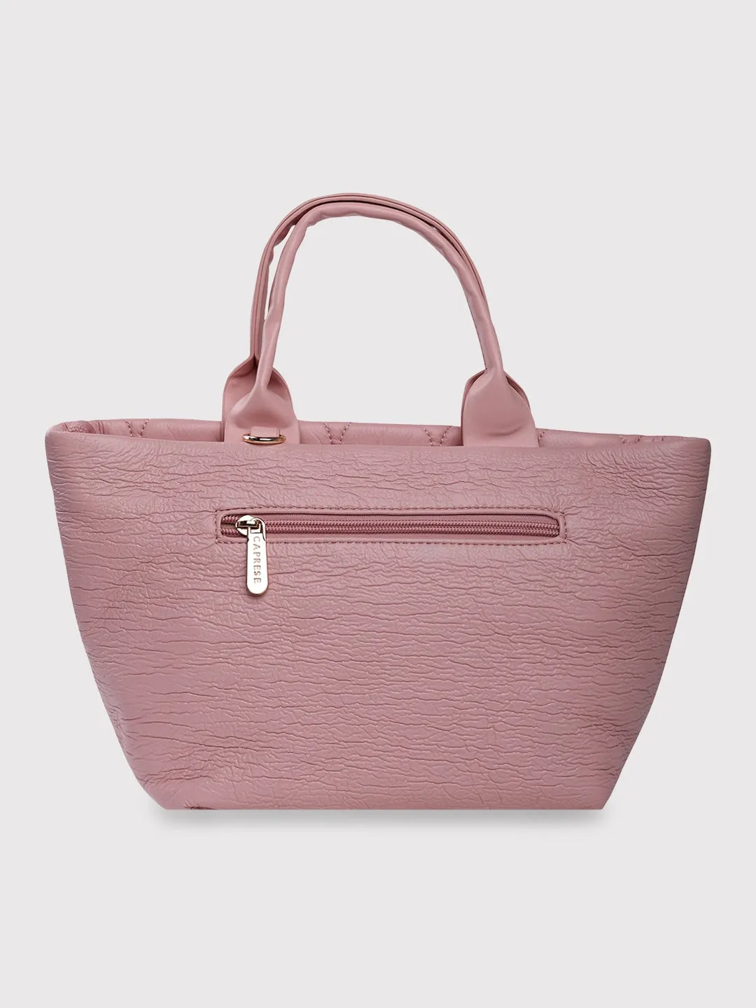 Caprese Briar Tote Small Office Handbag Dusky Pink