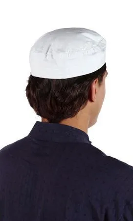 Cotton White Kufi