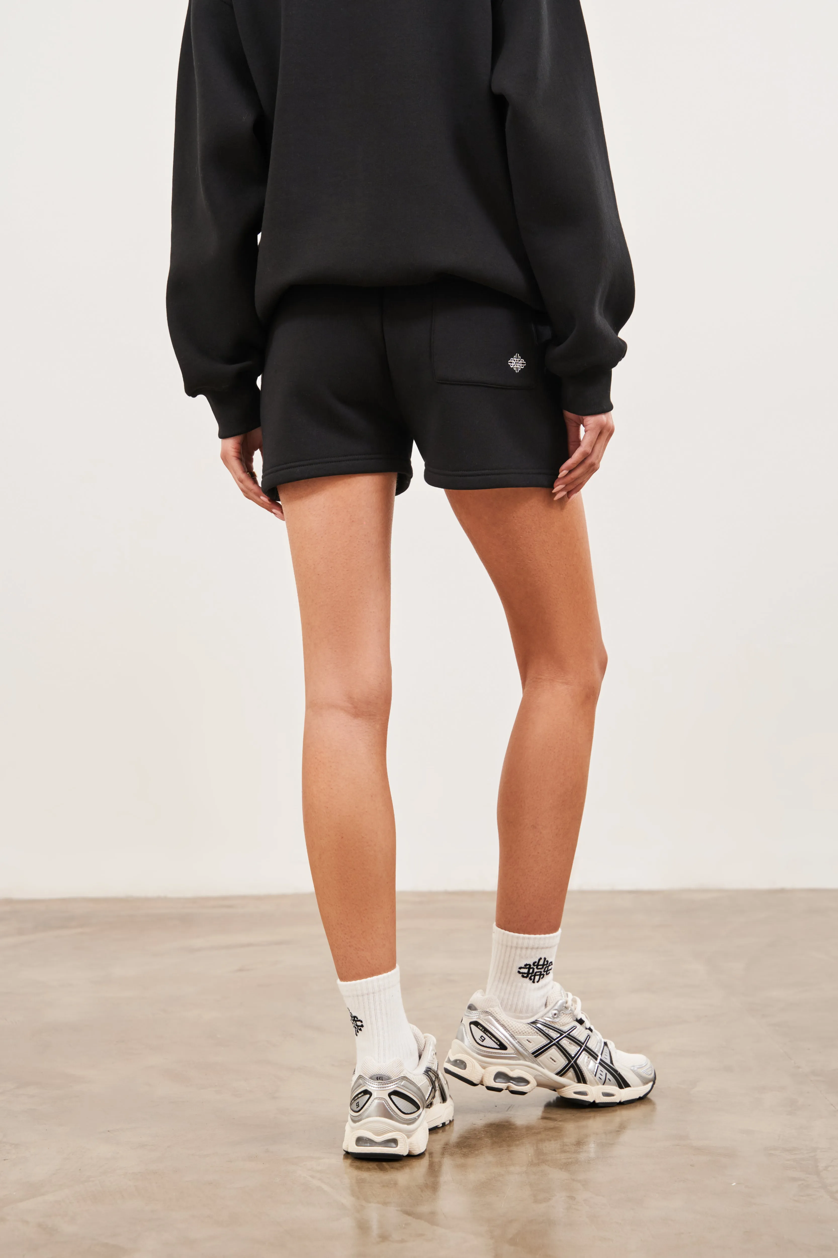 CTRE JERSEY SHORTS - BLACK