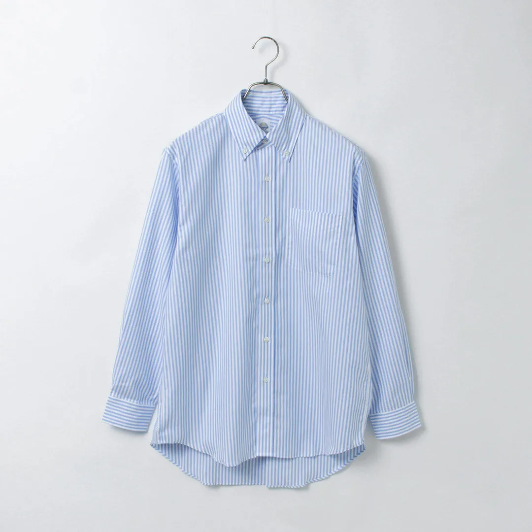 D.C.WHITE / Ivy Stripe Button Down Shirt