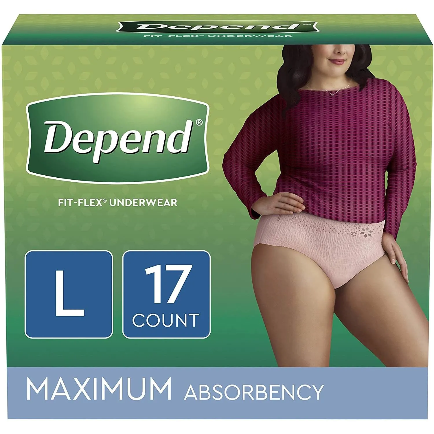 Depend FIT-FLEX Underwear for Women