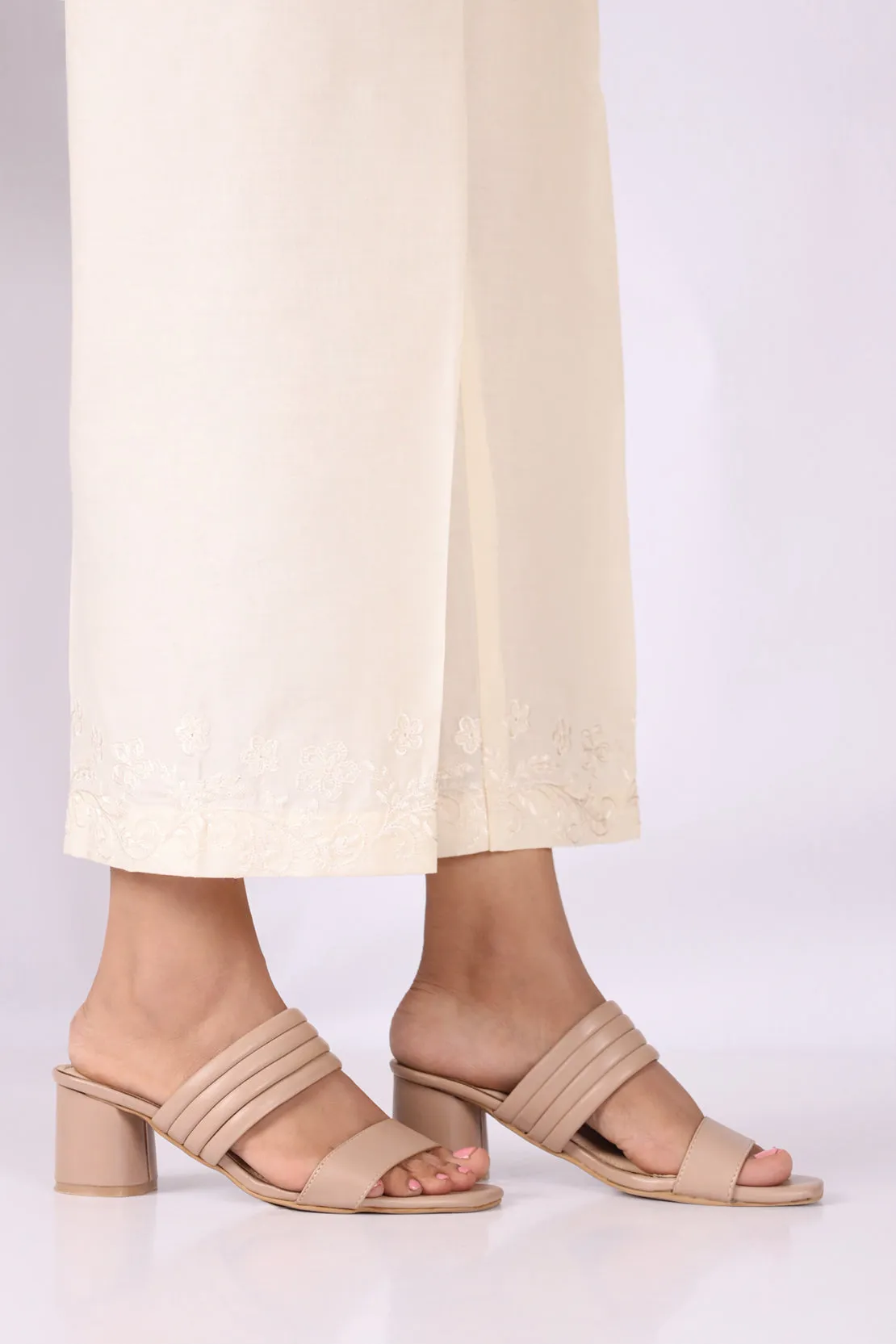 Embroidery Cotton Pant