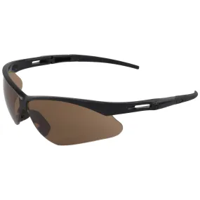 ERB Octane Black Brown Safety Glasses #15344