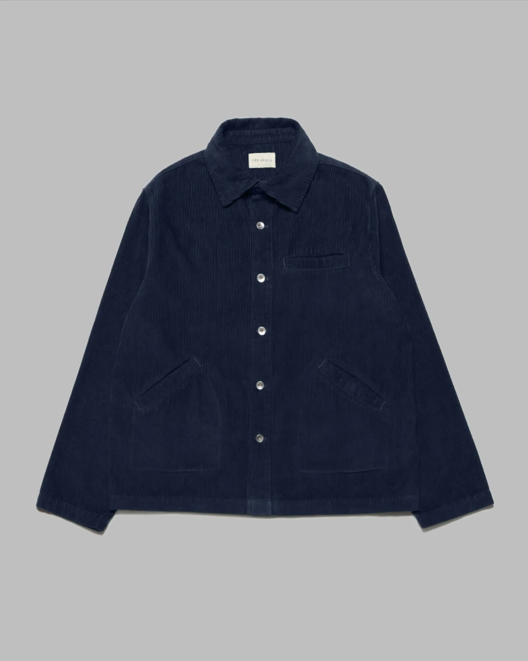 Far Afield EVANS Overshirt Corduroy Insignia Blue