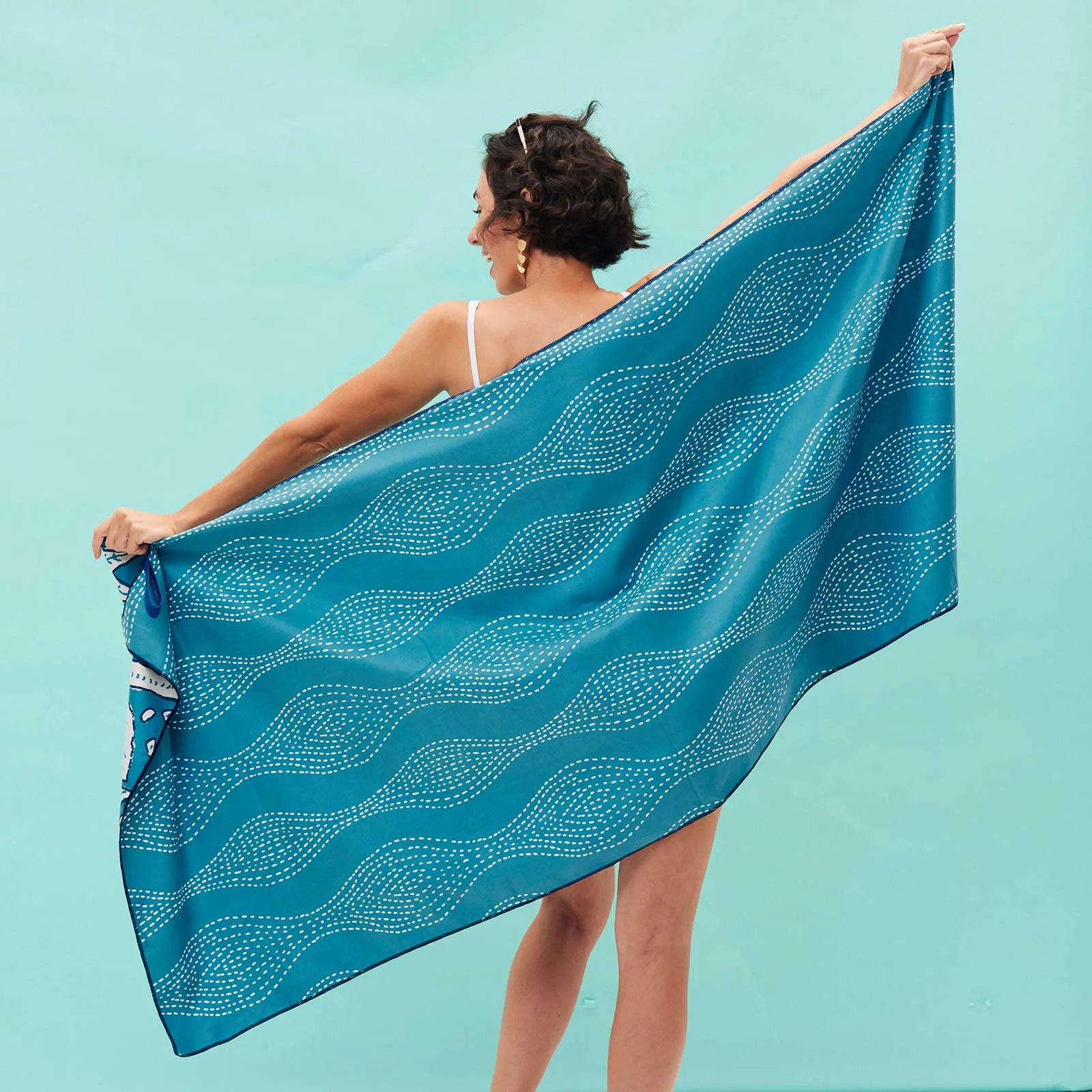 Far East Reversible Eco Beach Towel