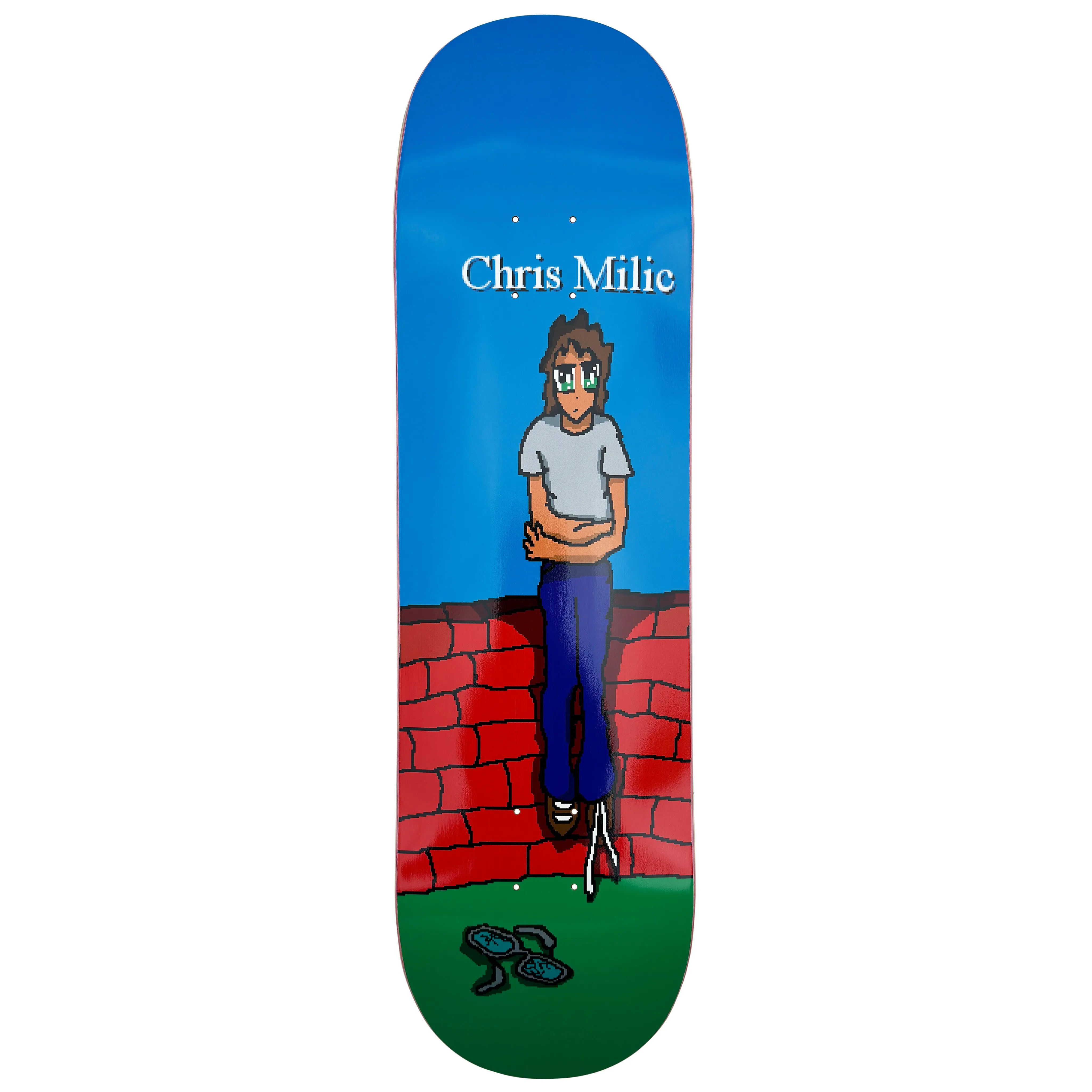 Frog Broken Glasses Chris Milic Deck 8.6