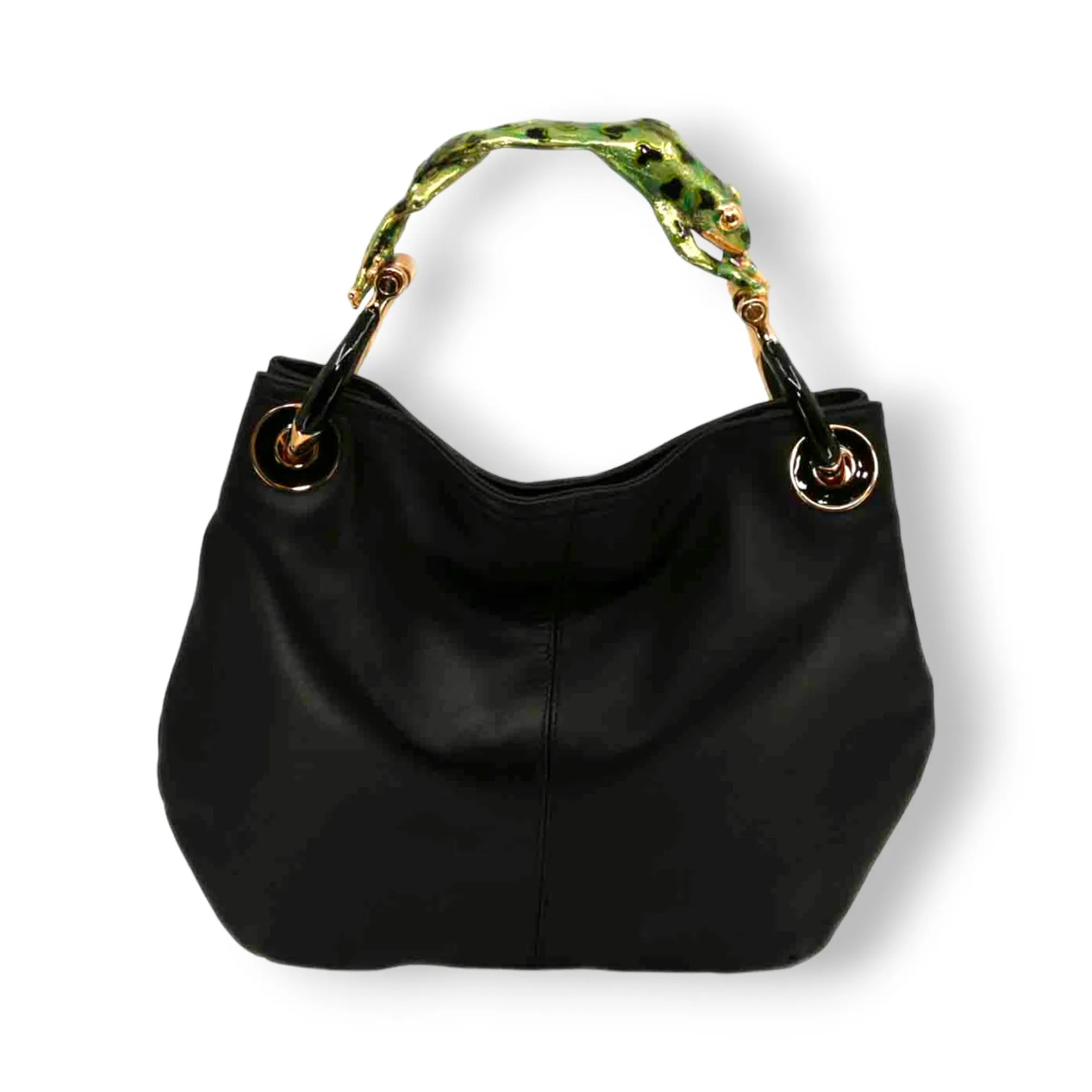 FROG SMALL HANDBAG IN HIGHT QUALITY LEATHER