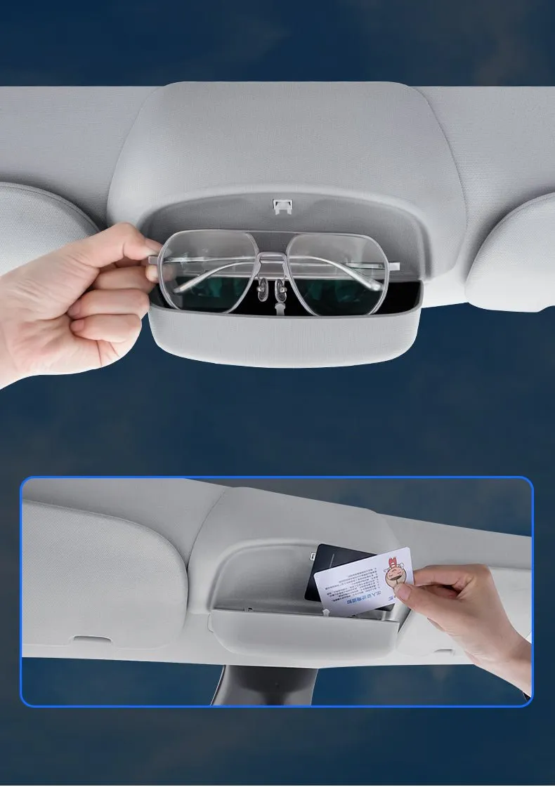 Glasses Case holder Sunglasses Storage Clip for Tesla Model 3