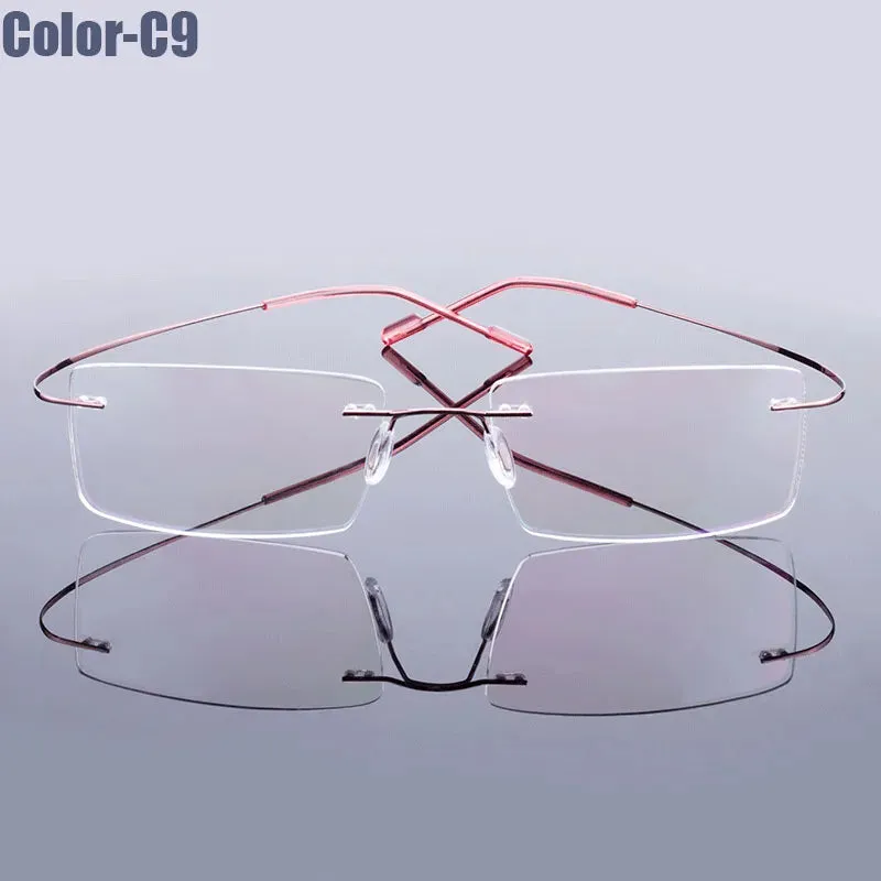 Gmei Optical Fashion Rimless Glasses