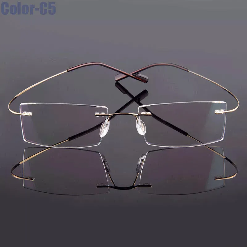 Gmei Optical Fashion Rimless Glasses