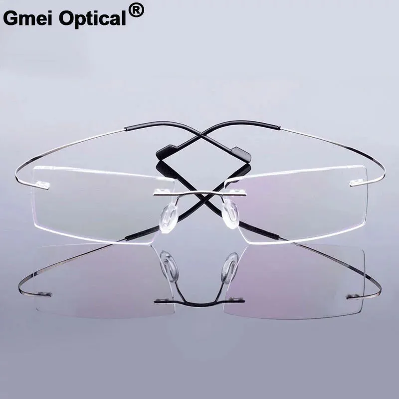 Gmei Optical Fashion Rimless Glasses