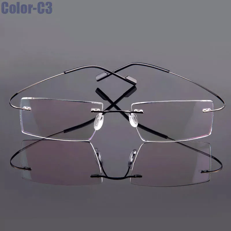 Gmei Optical Fashion Rimless Glasses