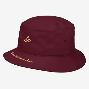 Harry Potter™ Scar and Glasses Burgundy Bucket Hat