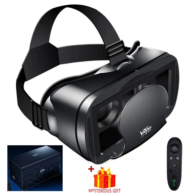 Headset Smart Virtual Reality Glasses Helmet for Smartphones