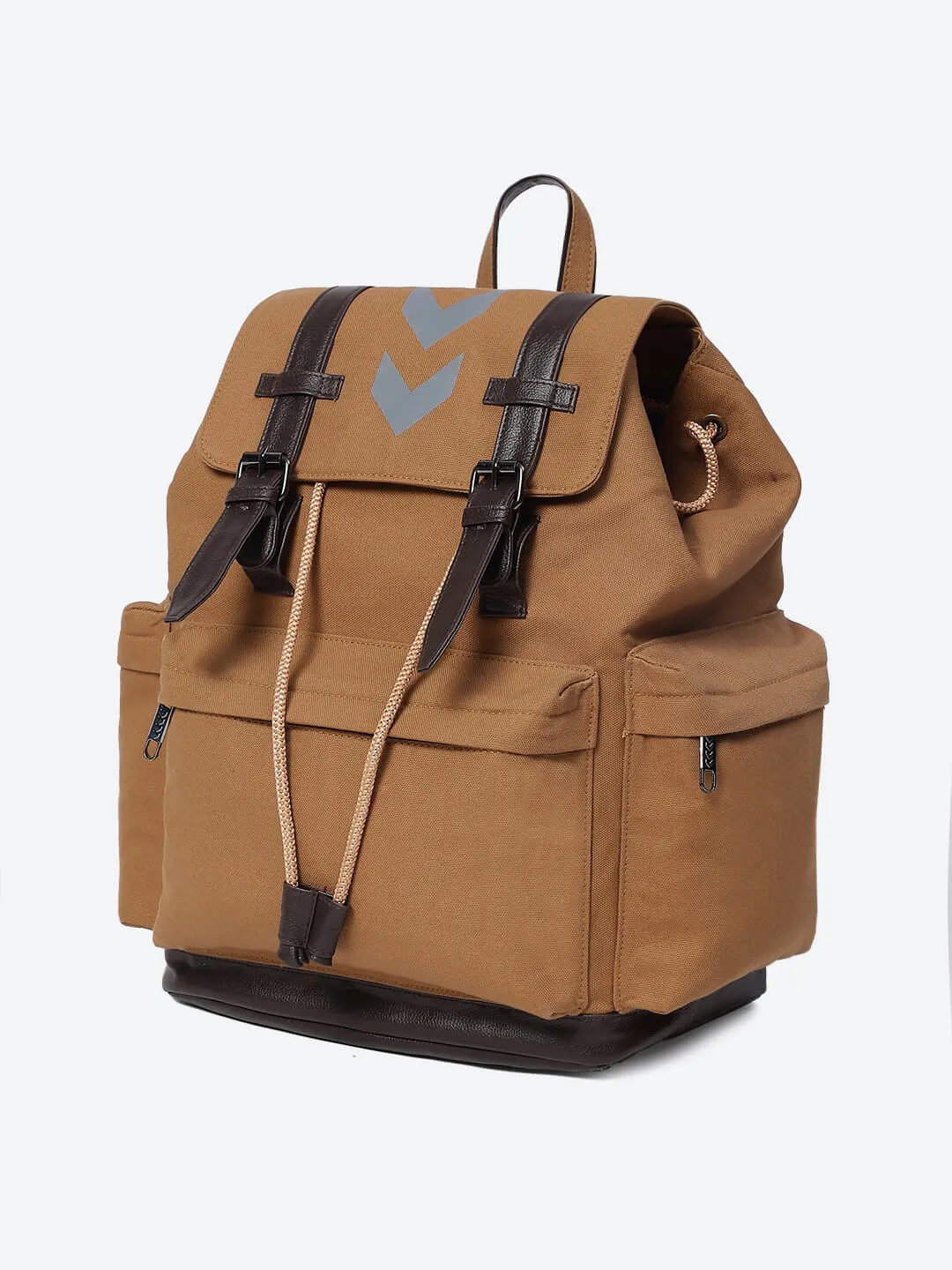 Hummel Canvas Brown Backpack