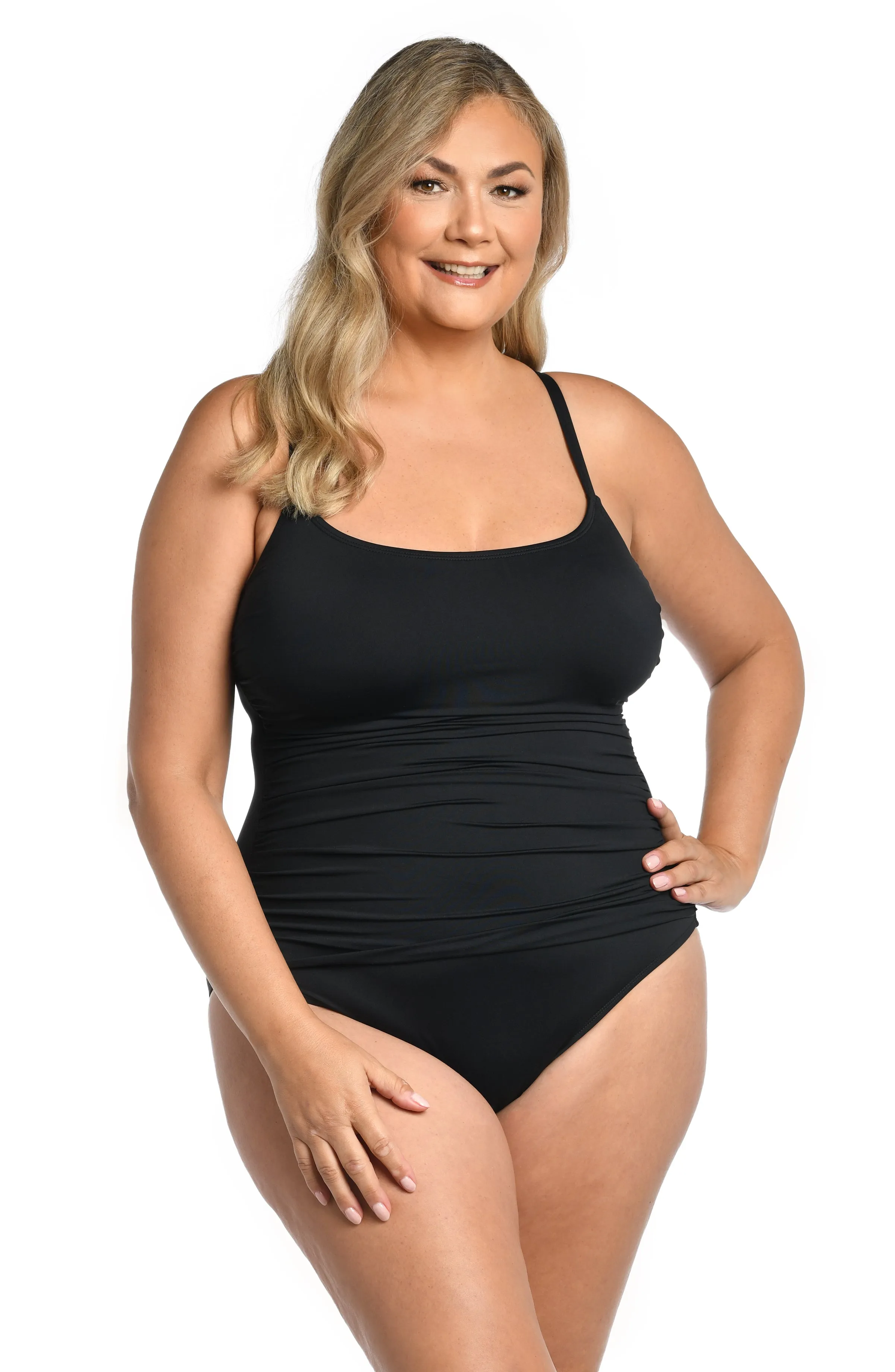 Island Goddess Lingerie One Piece - Black