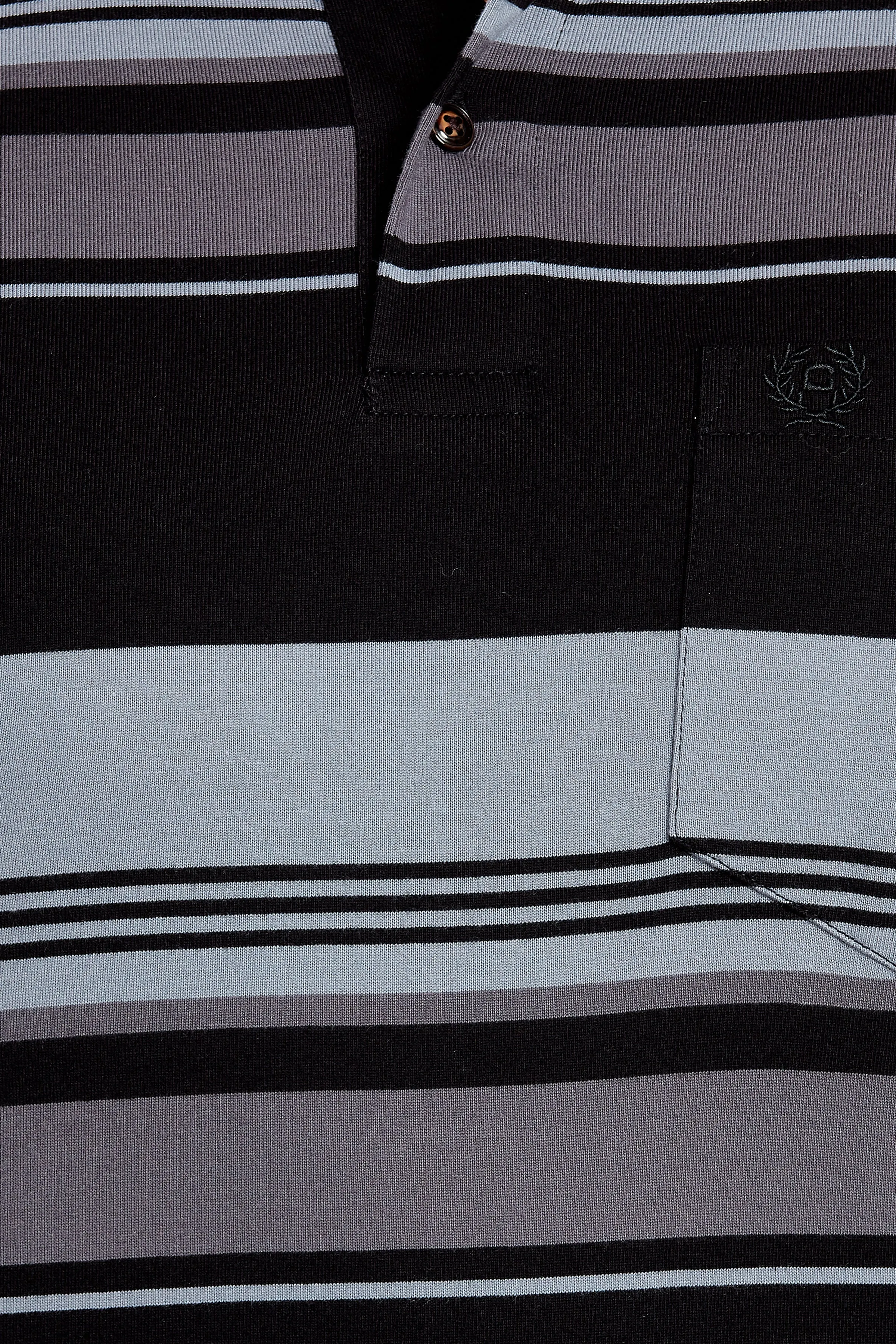 Jersey Stripe Polo