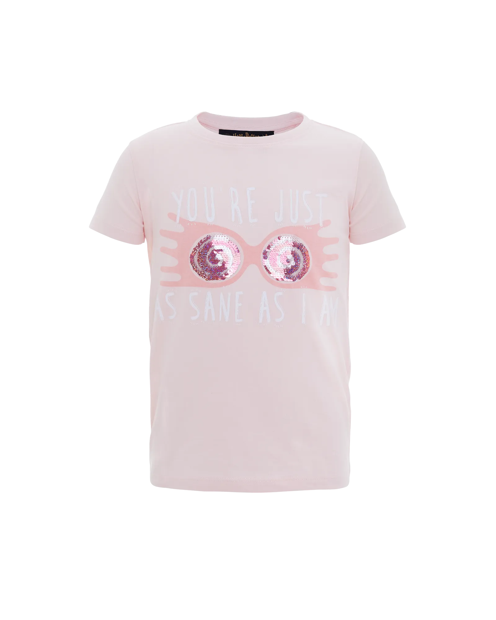 Kids Luna Sequin Glasses T-Shirt