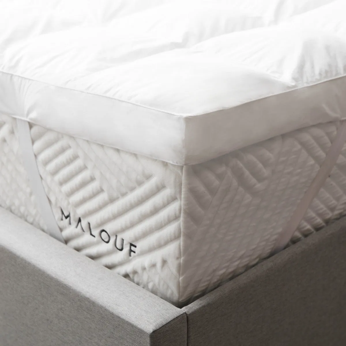 Malouf 3" Down Alternative Mattress Topper