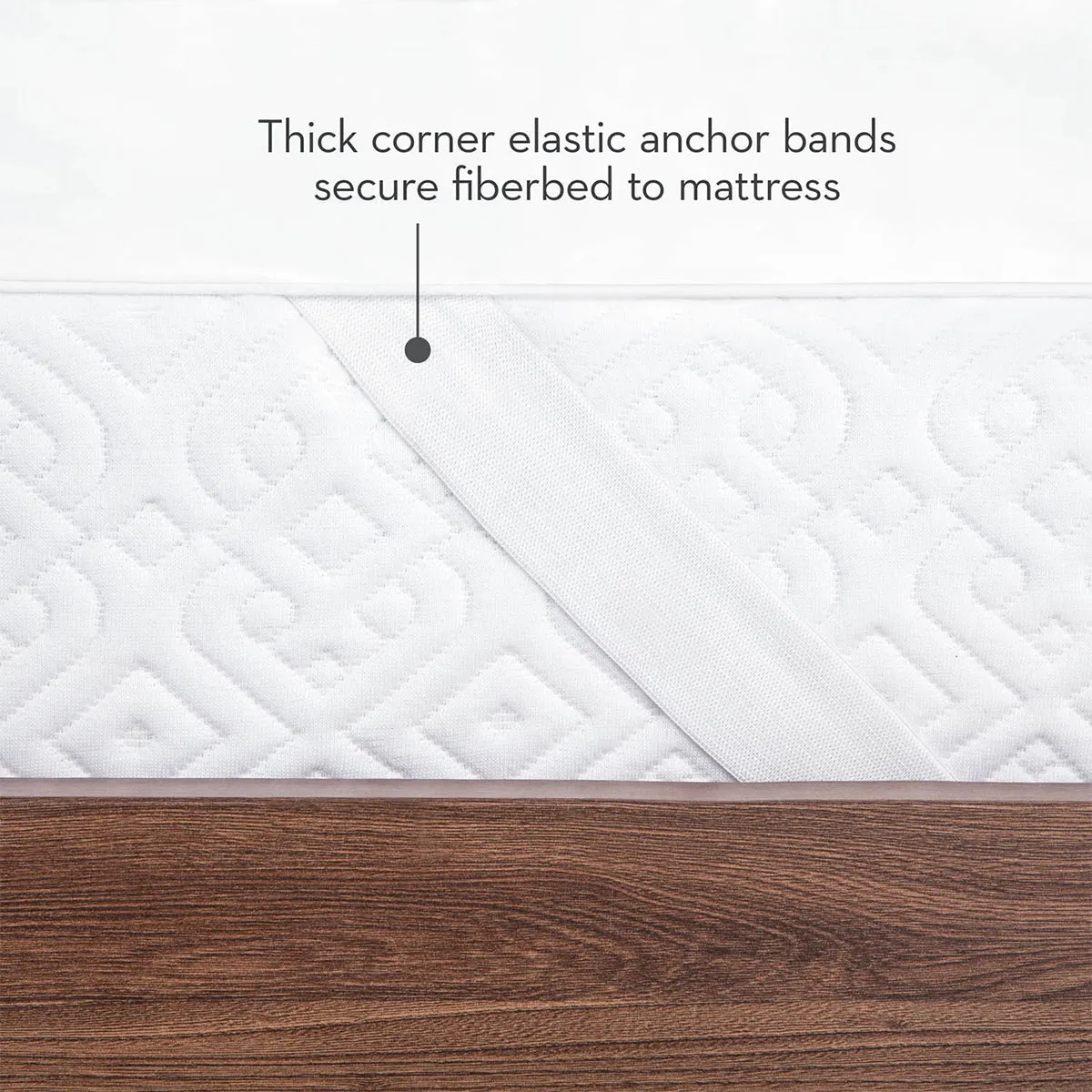 Malouf 3" Down Alternative Mattress Topper