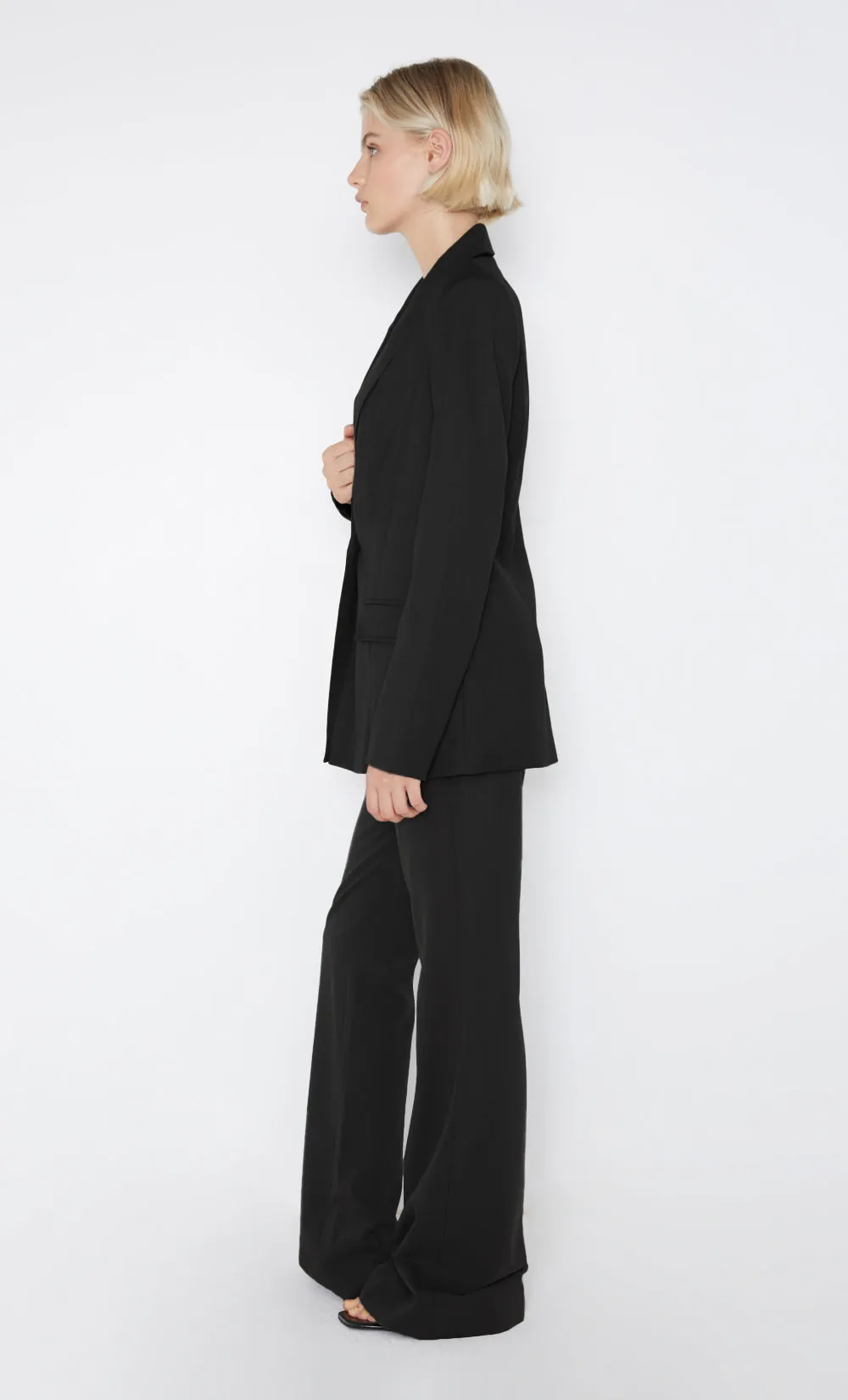 MARISSA BLAZER - BLACK